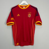 2002/04 SPAIN RAUL #7 HOME SHIRT (S) ADIDAS