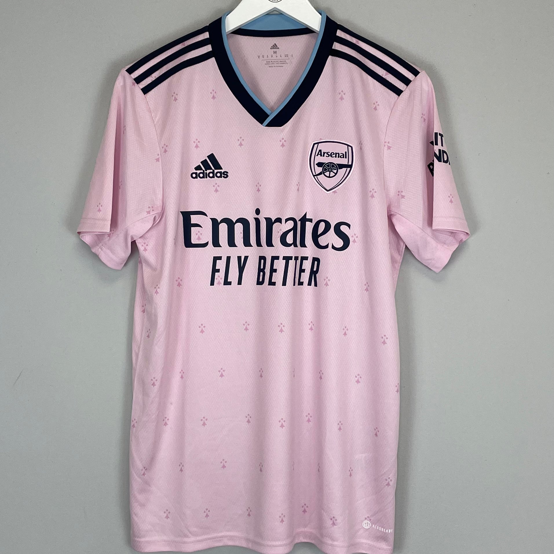 Shop 2022/23 ARSENAL THIRD SHIRT (M) ADIDAS, classic football shirts, vintage football shirts & retro soccer jerseys at Cult Kits