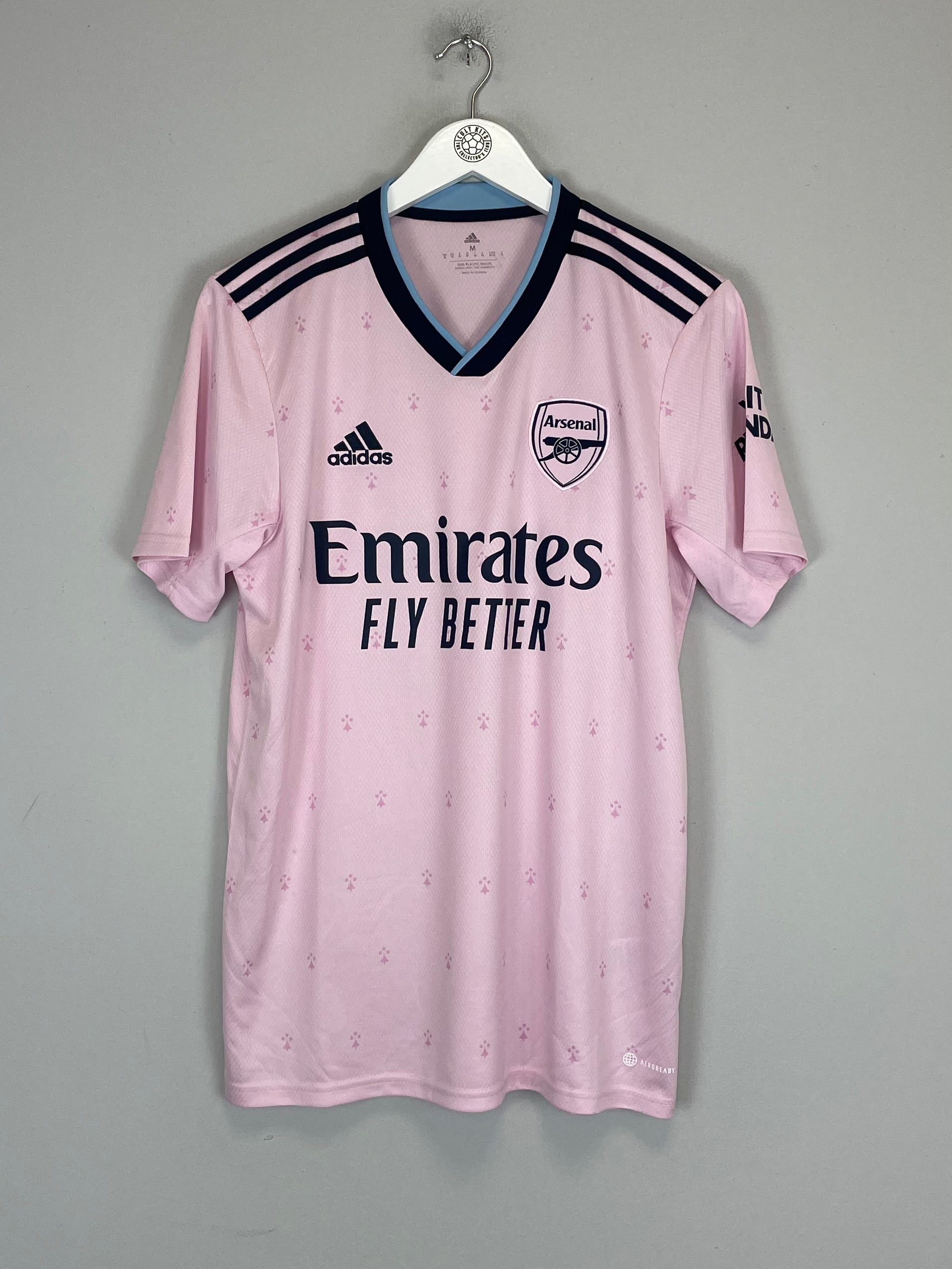 Shop 2022/23 ARSENAL THIRD SHIRT (M) ADIDAS, classic football shirts, vintage football shirts & retro soccer jerseys at Cult Kits