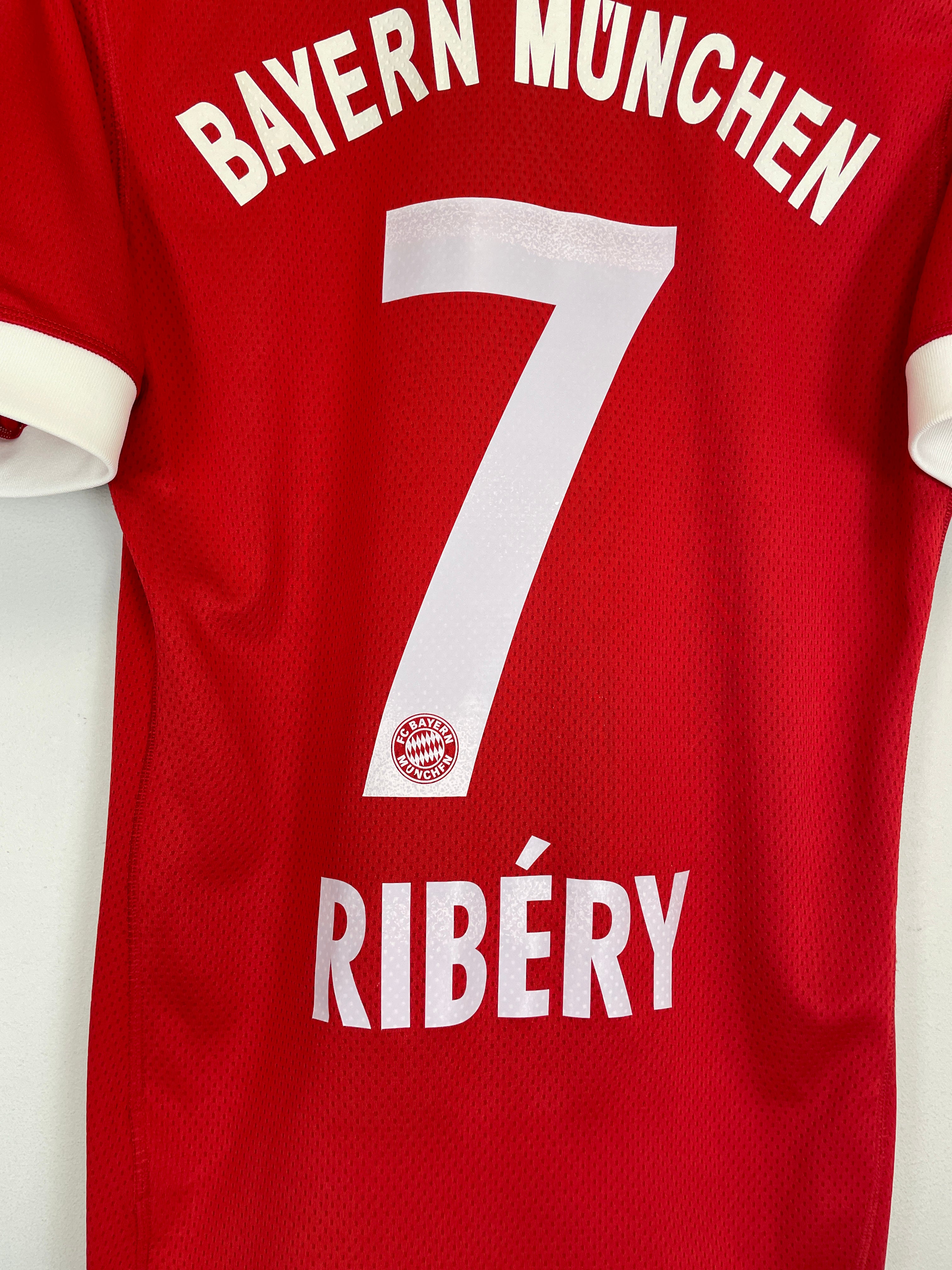 Shop 2009/10 BAYERN MUNICH RIBERY #7 HOME SHIRT (S) ADIDAS, classic football shirts, vintage football shirts & retro soccer jerseys at Cult Kits