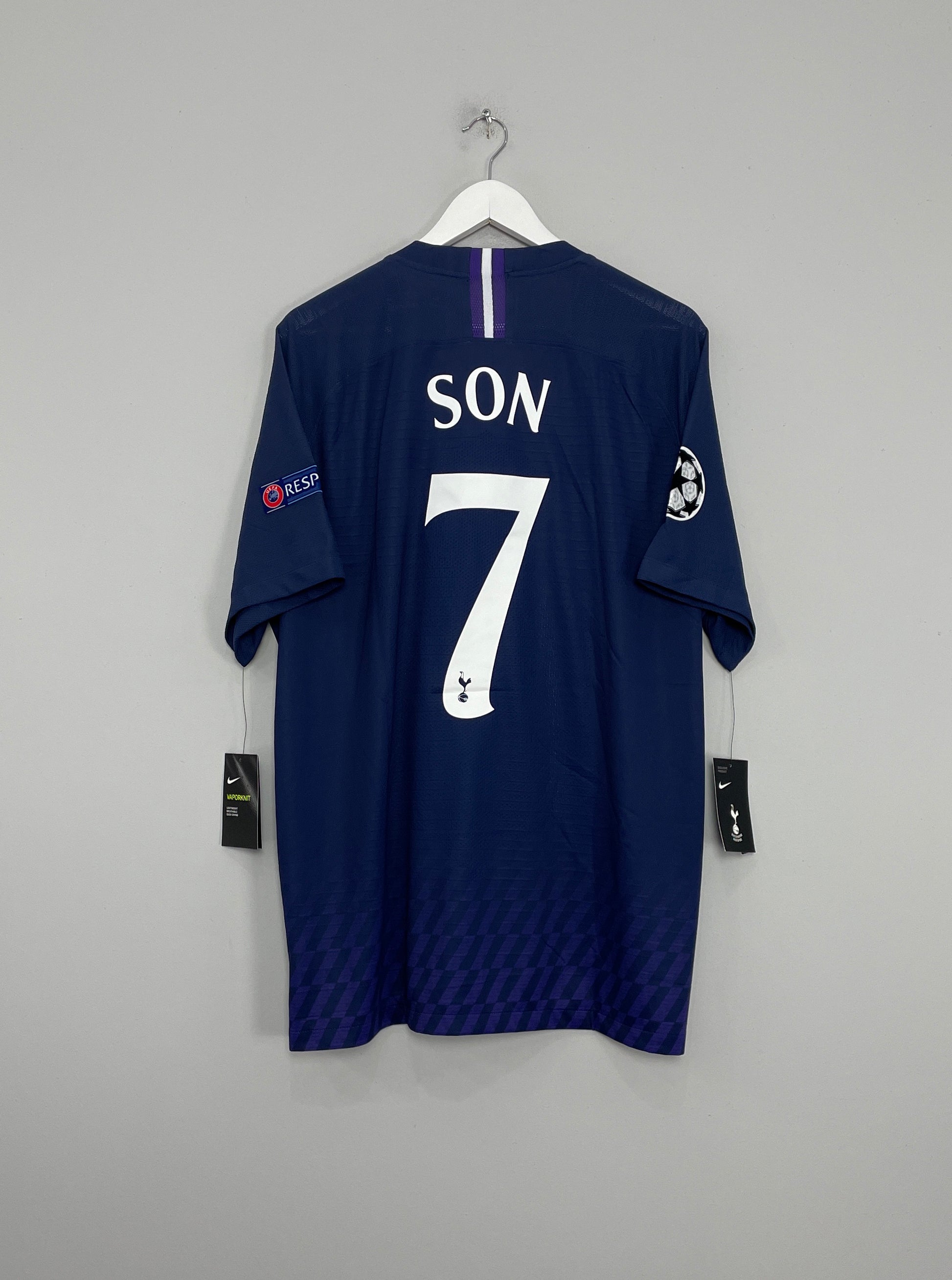 Nike Tottenham Hotspur 2019-2020 Away #7 SON SOCCER SHIRT FOOTBALL JERSEY