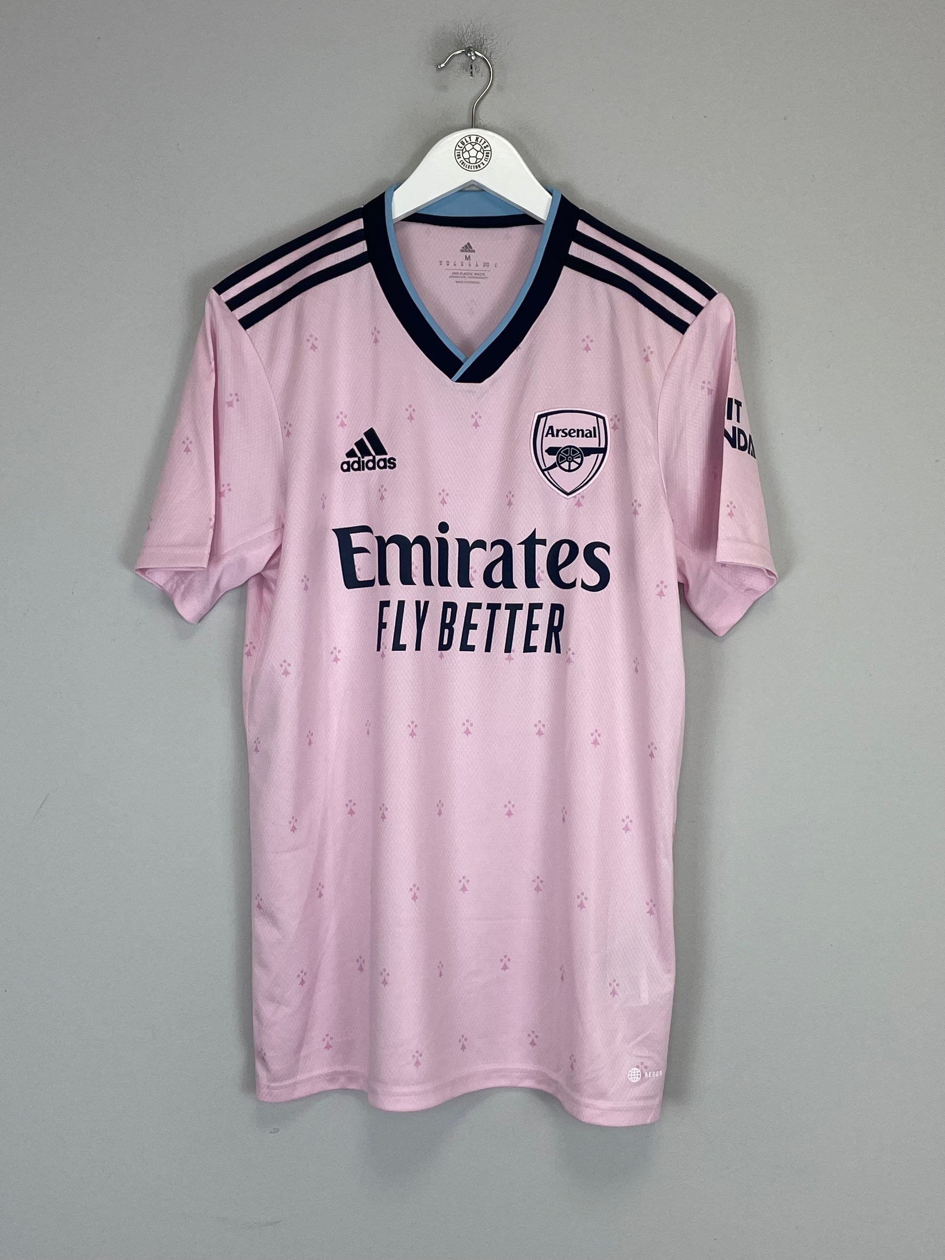 Shop 2022/23 ARSENAL THIRD SHIRT (M) ADIDAS, classic football shirts, vintage football shirts & retro soccer jerseys at Cult Kits