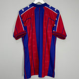 Shop 1997/98 BARCELONA HOME SHIRT (L) KAPPA, classic football shirts, vintage football shirts & retro soccer jerseys at Cult Kits