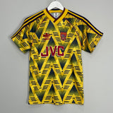 Shop 1991/93 ARSENAL AWAY SHIRT (S) ADIDAS, classic football shirts, vintage football shirts & retro soccer jerseys at Cult Kits