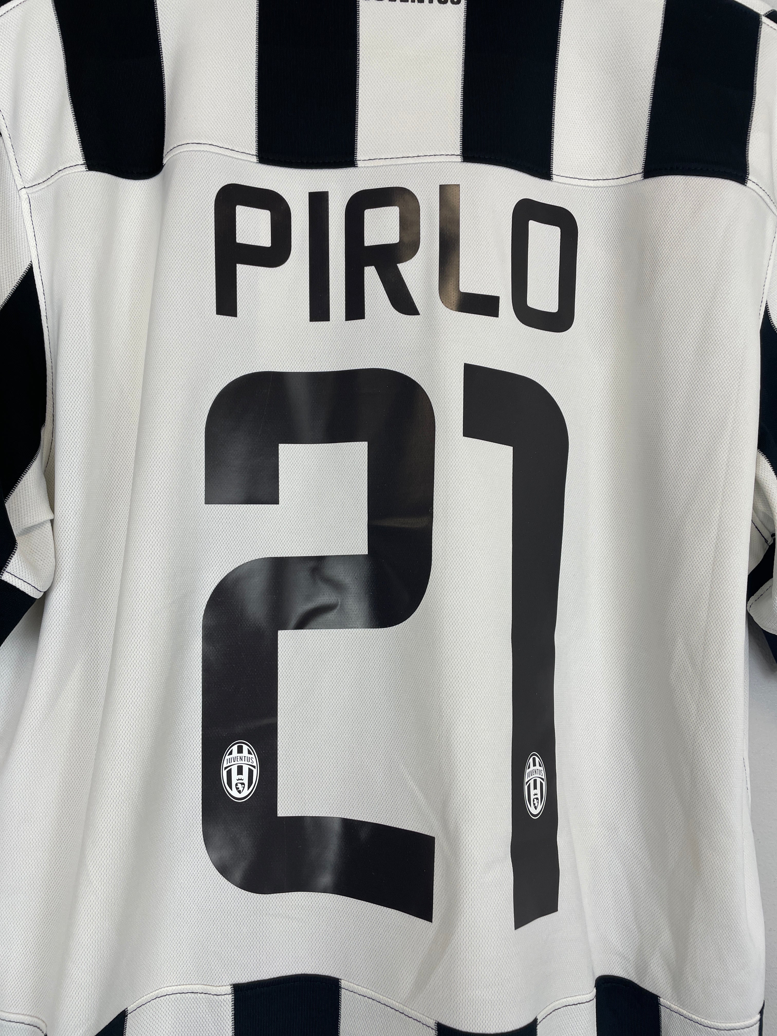 Shop 2014/15 JUVENTUS PIRLO #21 HOME SHIRT (L) NIKE, classic football shirts, vintage football shirts & retro soccer jerseys at Cult Kits