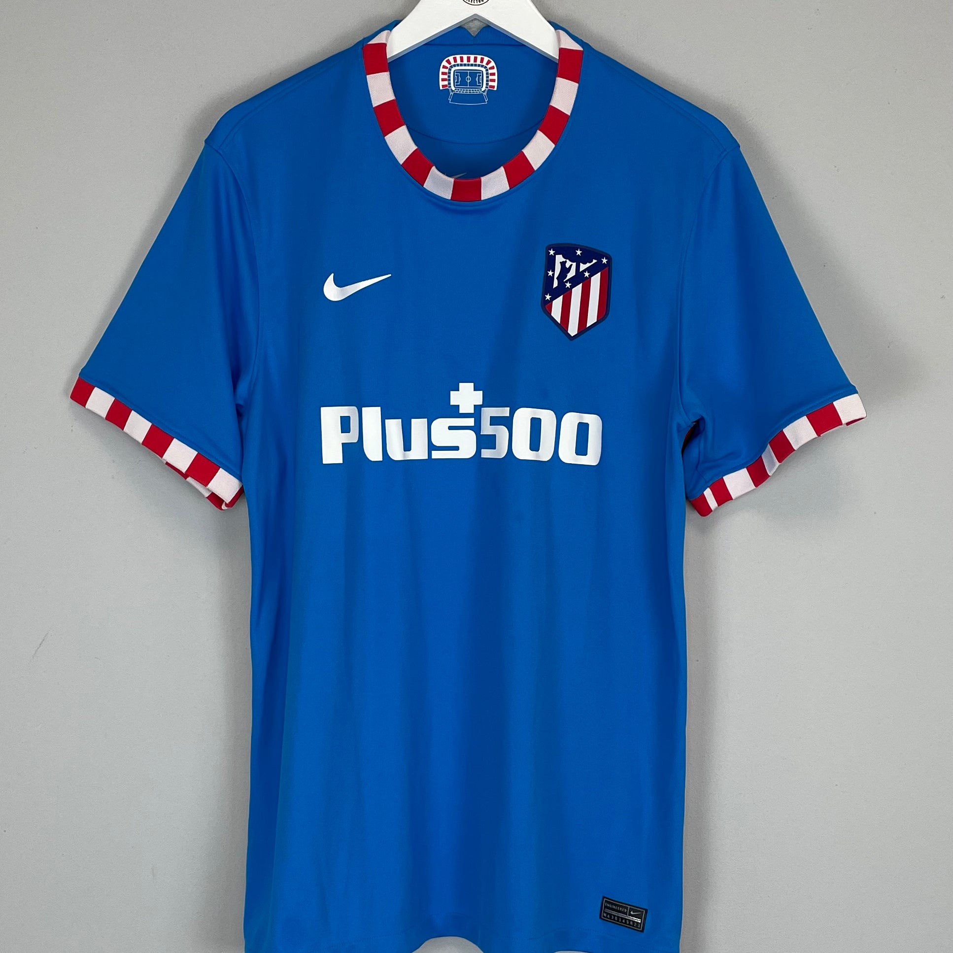 Shop 2021/22 ATLETICO MADRID THIRD SHIRT (M) NIKE, classic football shirts, vintage football shirts & retro soccer jerseys at Cult Kits