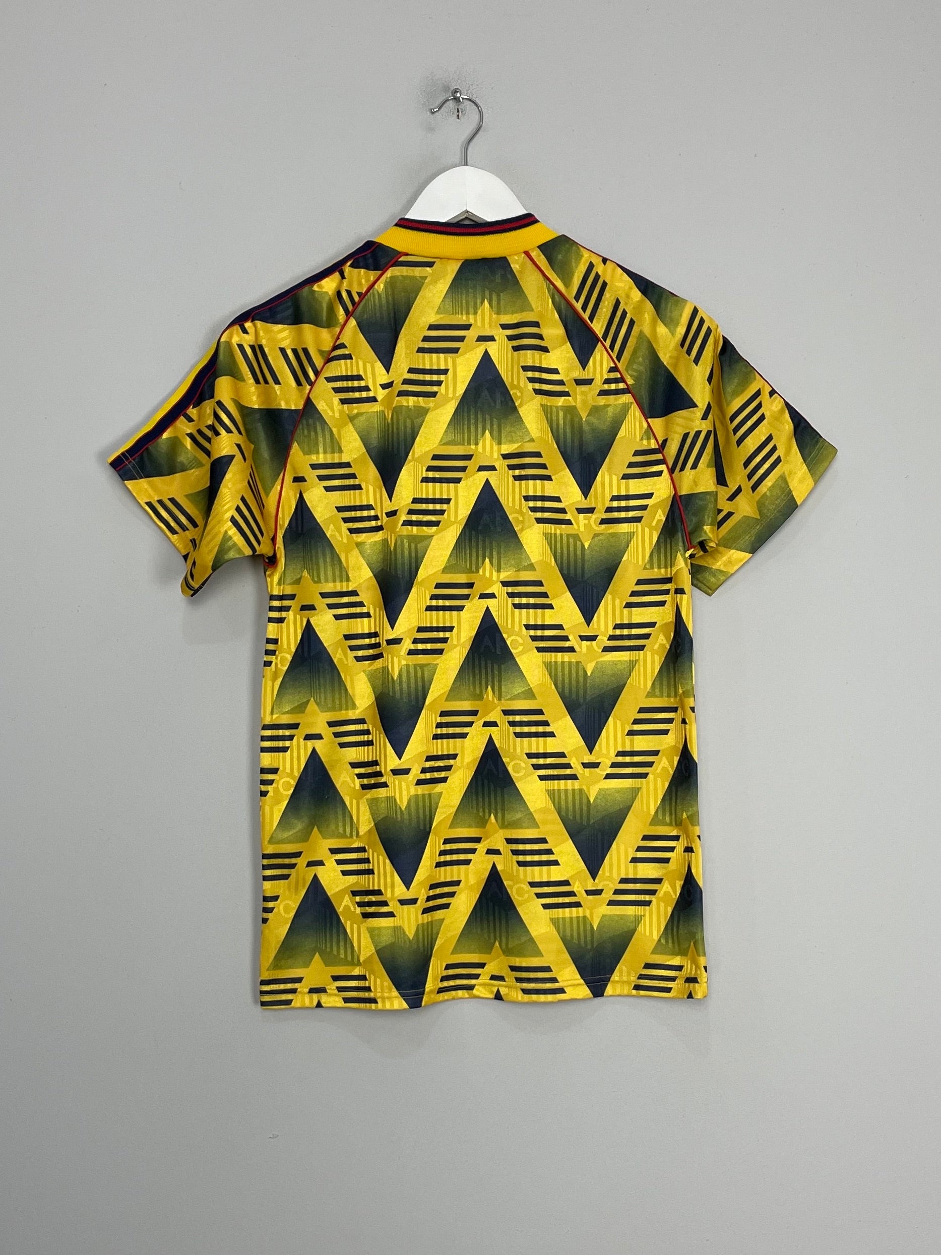 Shop 1991/93 ARSENAL AWAY SHIRT (S) ADIDAS, classic football shirts, vintage football shirts & retro soccer jerseys at Cult Kits