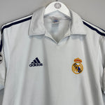 Shop 2001/02 REAL MADRID ZIDANE #5 C/L *CENTENARY* HOME SHIRT (S) ADIDAS, classic football shirts, vintage football shirts & retro soccer jerseys at Cult Kits
