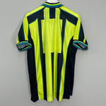 Shop 1998/99 MANCHESTER CITY AWAY SHIRT (L) KAPPA, classic football shirts, vintage football shirts & retro soccer jerseys at Cult Kits
