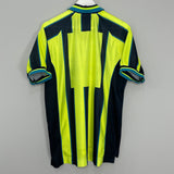 Shop 1998/99 MANCHESTER CITY AWAY SHIRT (L) KAPPA, classic football shirts, vintage football shirts & retro soccer jerseys at Cult Kits