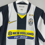 2008/09 JUVENTUS DEL PIERO #10 HOME SHIRT (M) NIKE