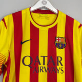 Shop 2013/14 BARCELONA NEYMAR JR #11 AWAY SHIRT (L) NIKE, classic football shirts, vintage football shirts & retro soccer jerseys at Cult Kits