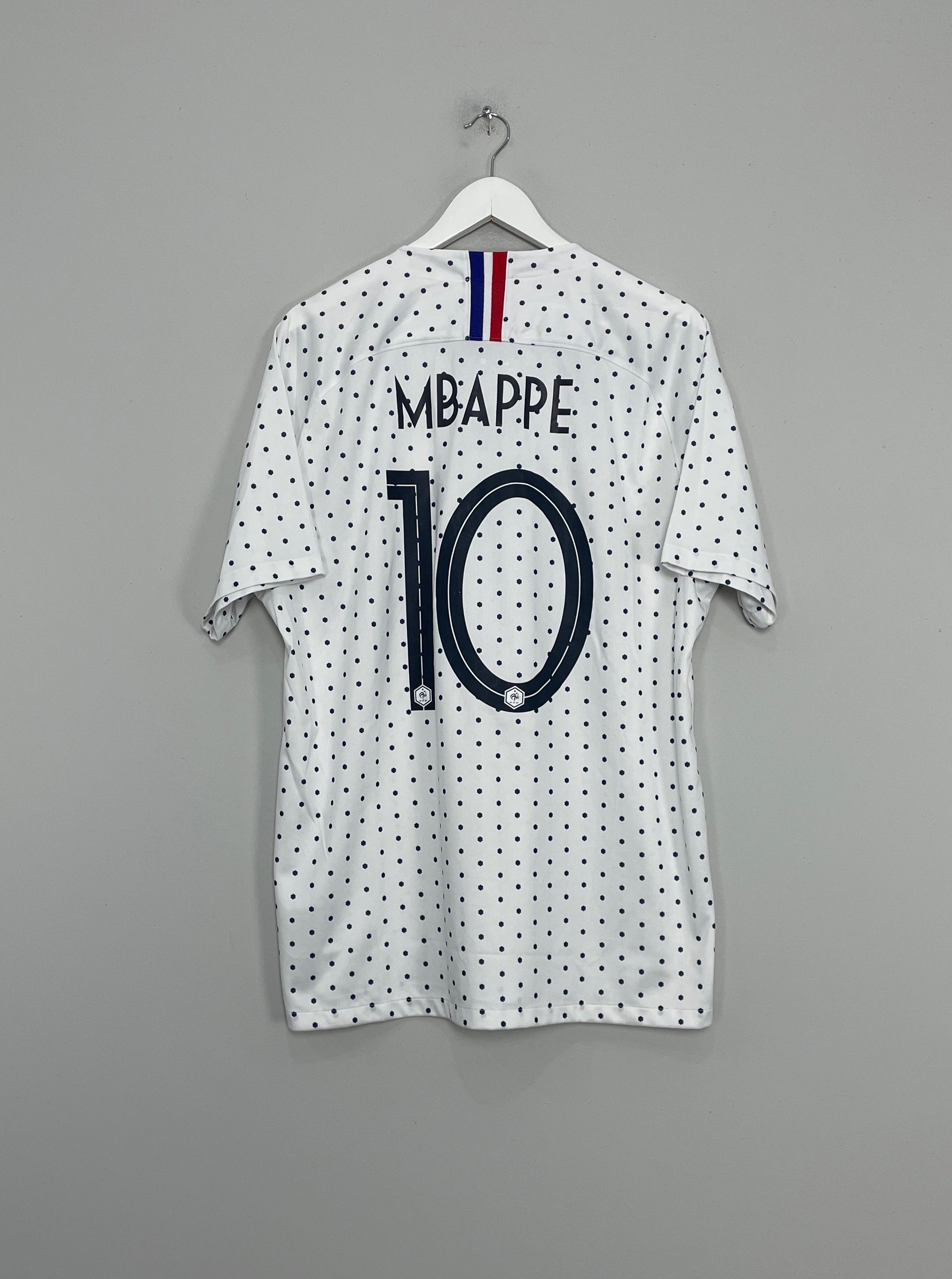 Shop 2019/20 FRANCE WOMENS MBAPPE #10 AWAY SHIRT (XL) NIKE, classic football shirts, vintage football shirts & retro soccer jerseys at Cult Kits