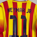 Shop 2013/14 BARCELONA NEYMAR JR #11 AWAY SHIRT (L) NIKE, classic football shirts, vintage football shirts & retro soccer jerseys at Cult Kits