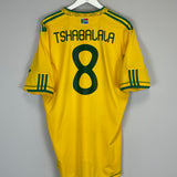 2010 SOUTH AFRICA TSHABALALA #8 HOME SHIRT (XL) ADIDAS