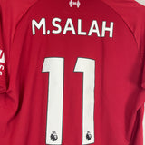2018/19 LIVERPOOL M.SALAH #11 HOME SHIRT (L) NEW BALANCE