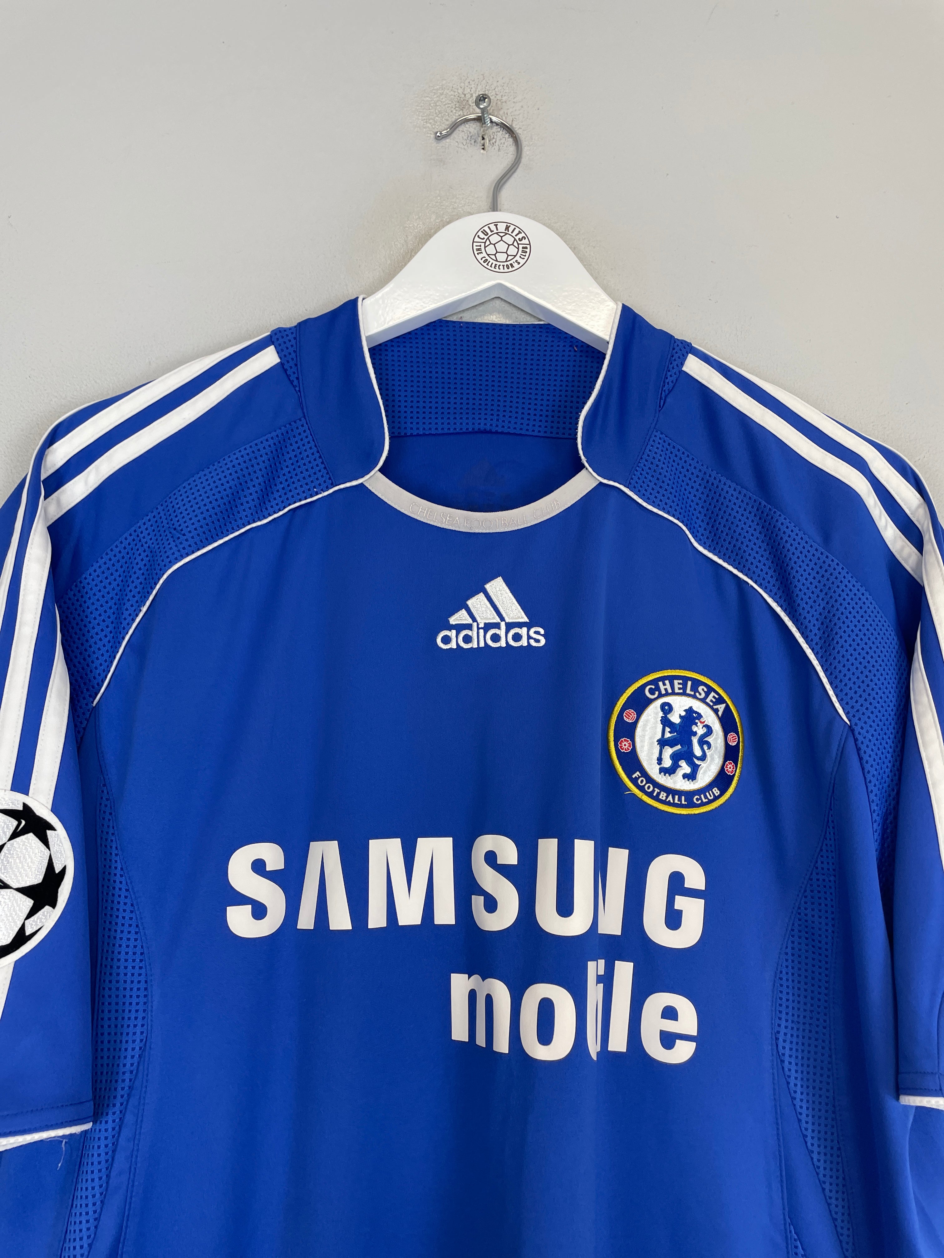 Shop 2006/08 CHELSEA ROBBEN #16 C/L HOME SHIRT (XL) ADIDAS, classic football shirts, vintage football shirts & retro soccer jerseys at Cult Kits
