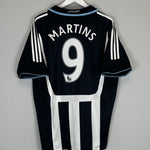 Shop 2007/09 NEWCASTLE MARTINS #9 HOME SHIRT (XL) ADIDAS, classic football shirts, vintage football shirts & retro soccer jerseys at Cult Kits