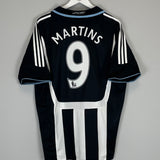 Shop 2007/09 NEWCASTLE MARTINS #9 HOME SHIRT (XL) ADIDAS, classic football shirts, vintage football shirts & retro soccer jerseys at Cult Kits
