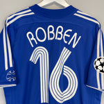 Shop 2006/08 CHELSEA ROBBEN #16 C/L HOME SHIRT (XL) ADIDAS, classic football shirts, vintage football shirts & retro soccer jerseys at Cult Kits
