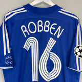 Shop 2006/08 CHELSEA ROBBEN #16 C/L HOME SHIRT (XL) ADIDAS, classic football shirts, vintage football shirts & retro soccer jerseys at Cult Kits