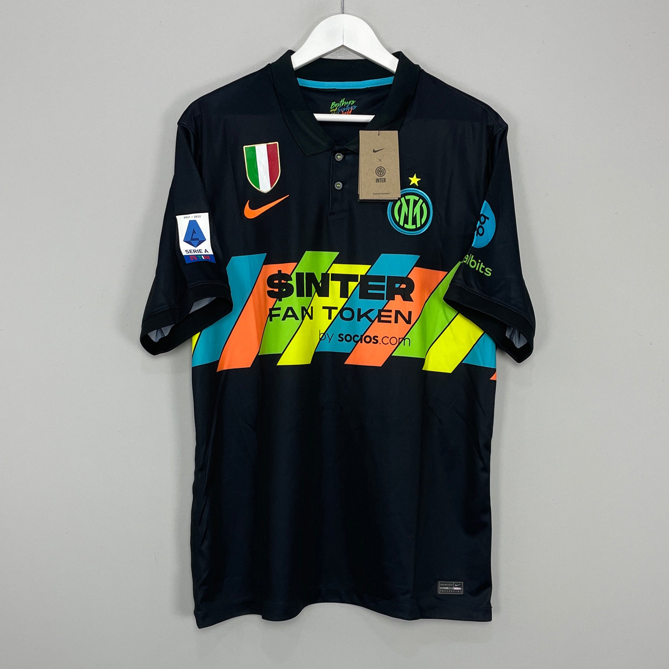 Shop 2021/22 INTER MILAN PERISIC #14 *BNWT* THIRD SHIRT (XL) NIKE, classic football shirts, vintage football shirts & retro soccer jerseys at Cult Kits