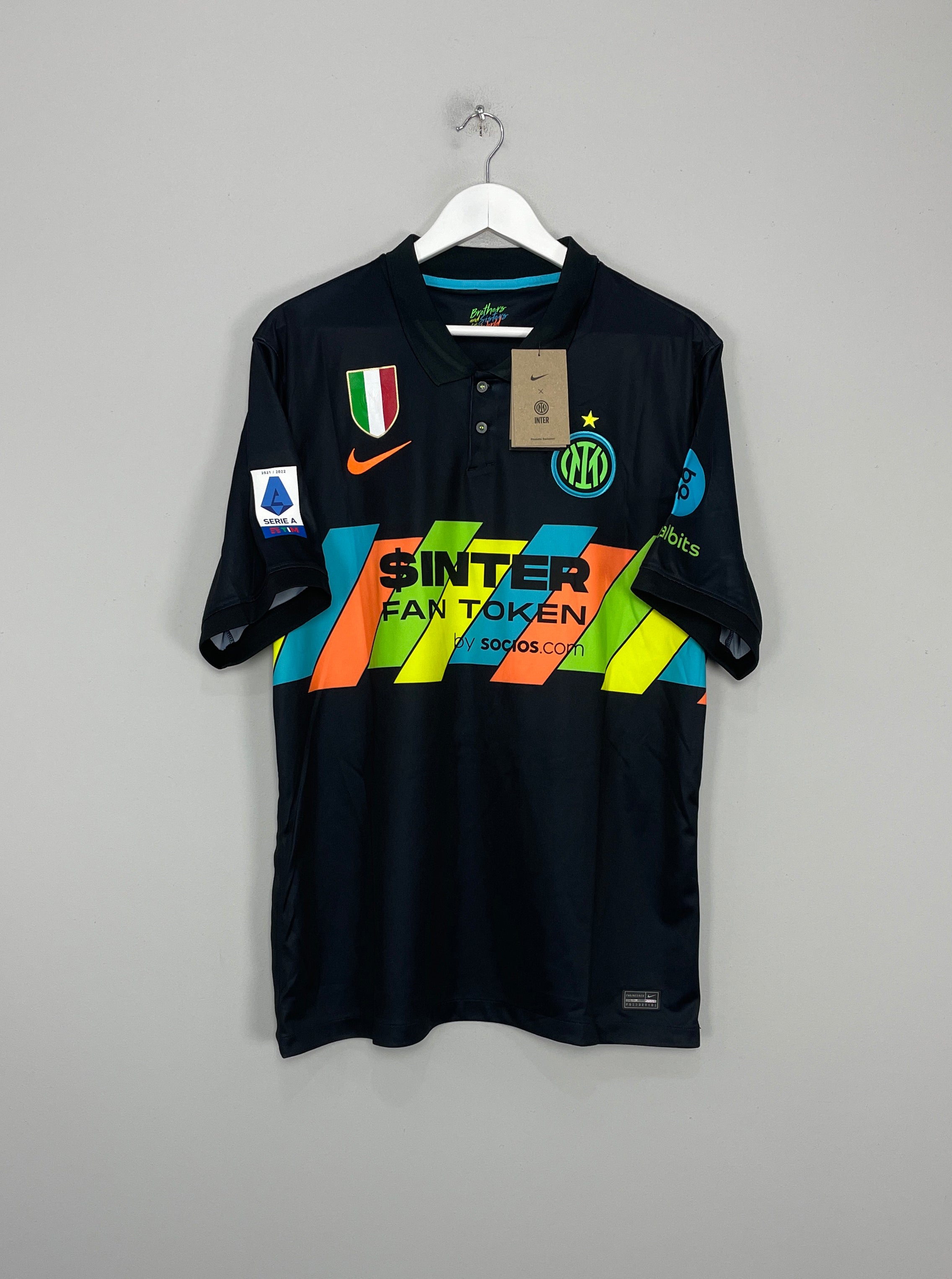 Shop 2021/22 INTER MILAN PERISIC #14 *BNWT* THIRD SHIRT (XL) NIKE, classic football shirts, vintage football shirts & retro soccer jerseys at Cult Kits