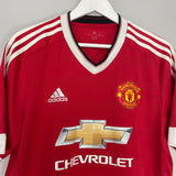 Shop 2015/16 MANCHESTER UNITED ROONEY #10 HOME SHIRT (L) ADIDAS, classic football shirts, vintage football shirts & retro soccer jerseys at Cult Kits