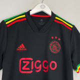 Shop 2021/22 AJAX 'THREE LITTLE BIRDS' THIRD SHIRT (M) ADIDAS, classic football shirts, vintage football shirts & retro soccer jerseys at Cult Kits