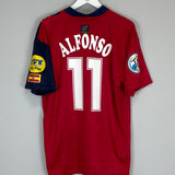 1996 SPAIN ALFONSO #11 HOME SHIRT (L) ADIDAS