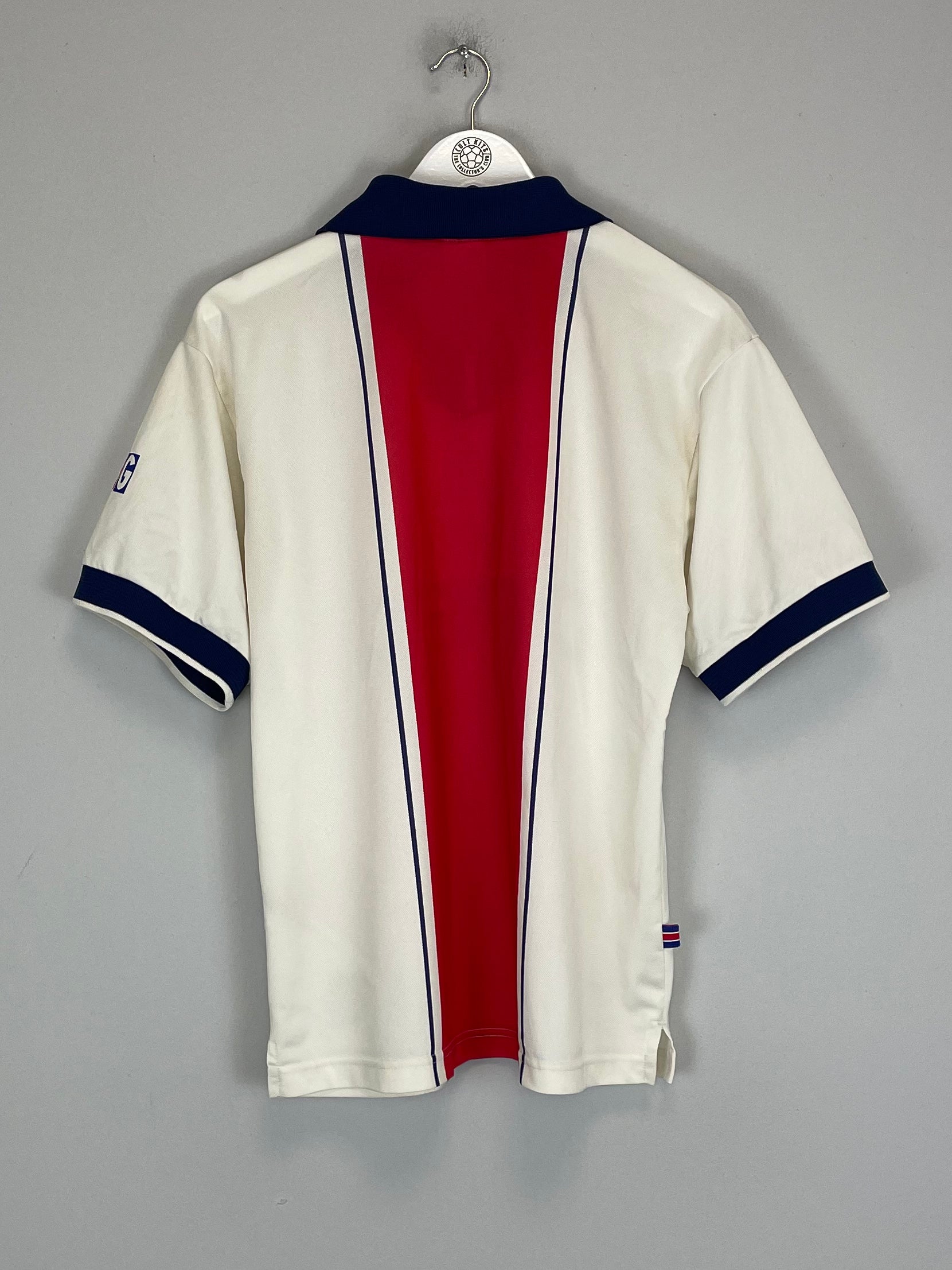 Shop 1997/98 PSG AWAY SHIRT (M) NIKE, classic football shirts, vintage football shirts & retro soccer jerseys at Cult Kits