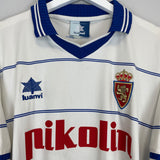 1999/01 REAL ZARAGOZA HOME SHIRT (XXL) LUANVI