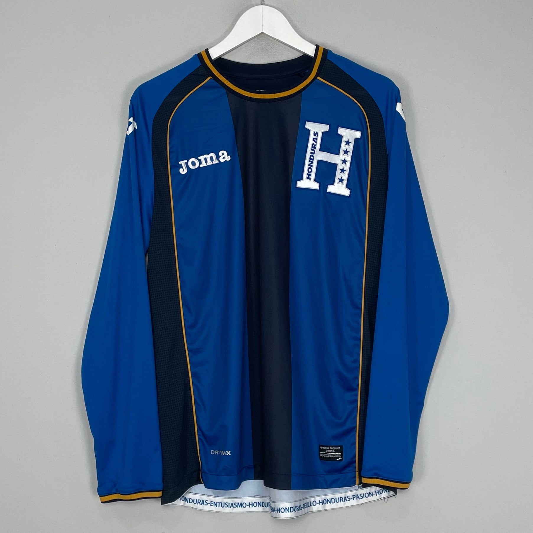 Shop 2017/18 HONDURAS L/S AWAY SHIRT (M) JOMA, classic football shirts, vintage football shirts & retro soccer jerseys at Cult Kits