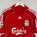Shop 2006/08 LIVERPOOL ALONSO #14 C/L HOME SHIRT (L) ADIDAS, classic football shirts, vintage football shirts & retro soccer jerseys at Cult Kits