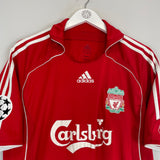 Shop 2006/08 LIVERPOOL ALONSO #14 C/L HOME SHIRT (L) ADIDAS, classic football shirts, vintage football shirts & retro soccer jerseys at Cult Kits