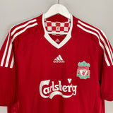 2008/10 LIVERPOOL TORRES #9 HOME SHIRT (XL) ADIDAS