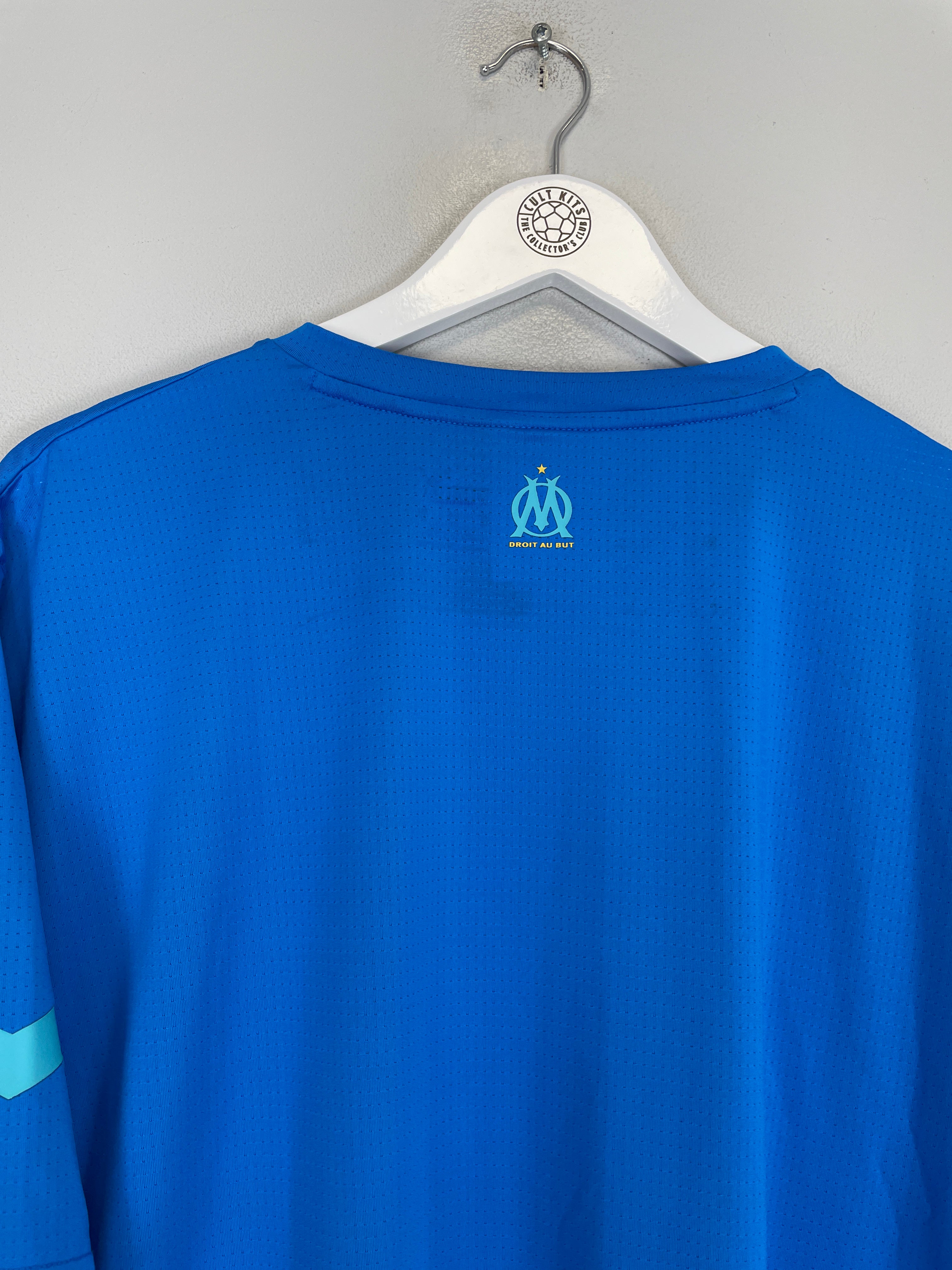 Shop 2021/22 MARSEILLE PRE MATCH SHIRT (XL) PUMA, classic football shirts, vintage football shirts & retro soccer jerseys at Cult Kits