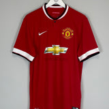 2014/15 MANCHESTER UNITED V.PERSIE #20 HOME SHIRT (L) NIKE