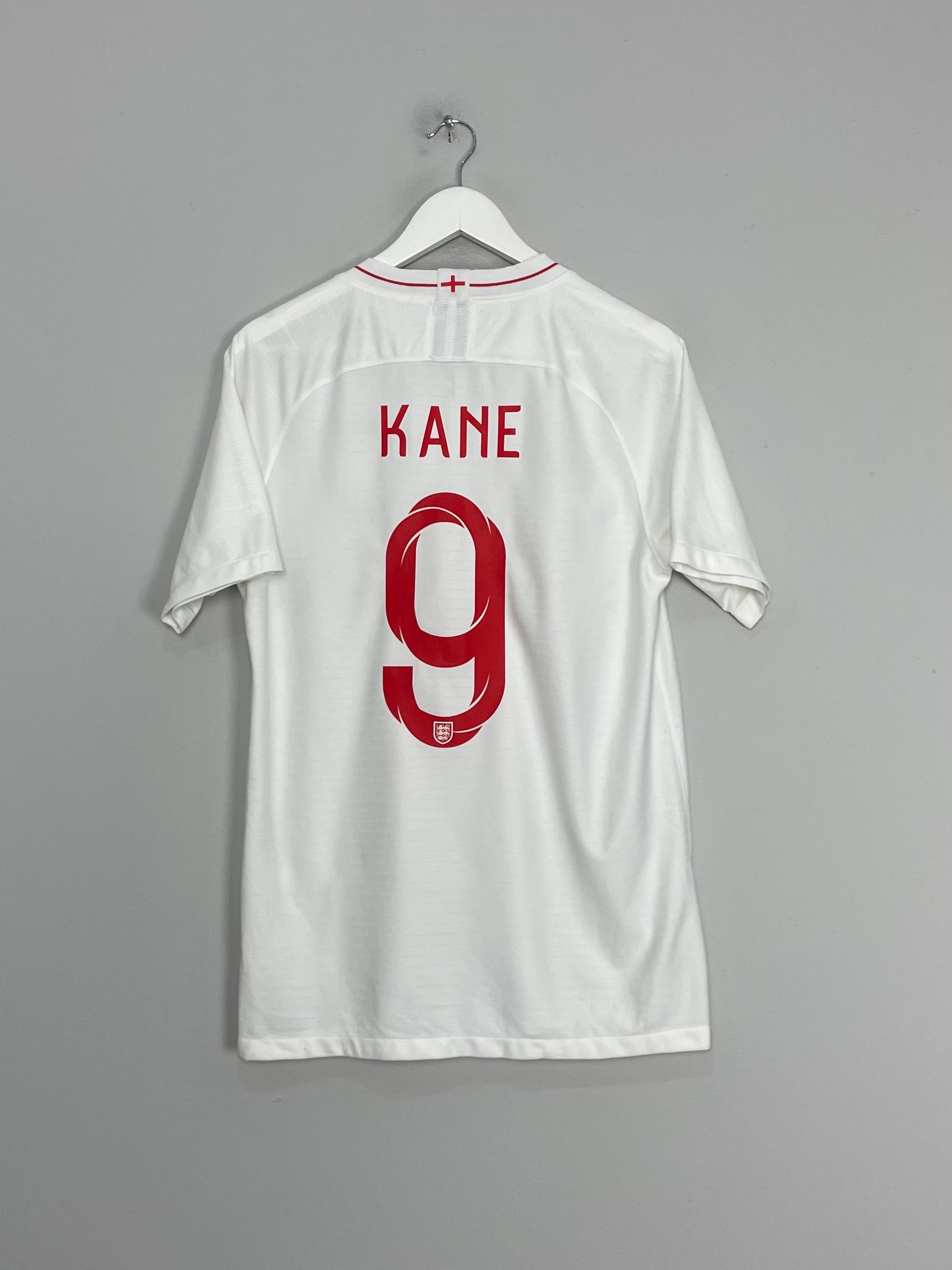 Shop 2018/19 ENGLAND KANE #9 HOME SHIRT (M) NIKE, classic football shirts, vintage football shirts & retro soccer jerseys at Cult Kits
