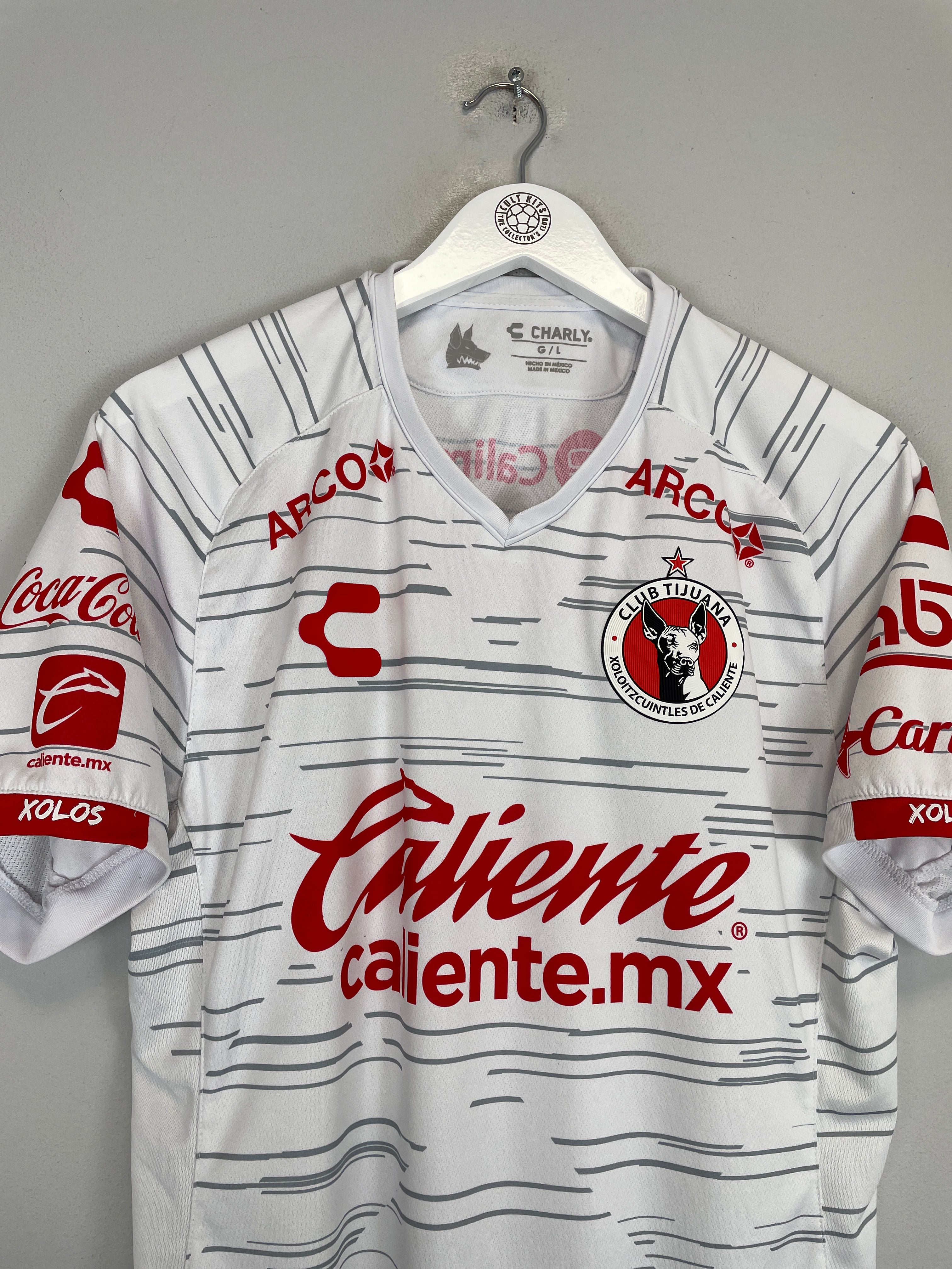 Shop 2019/20 CLUB TIJUANA AWAY SHIRT (L) CHARLY, classic football shirts, vintage football shirts & retro soccer jerseys at Cult Kits
