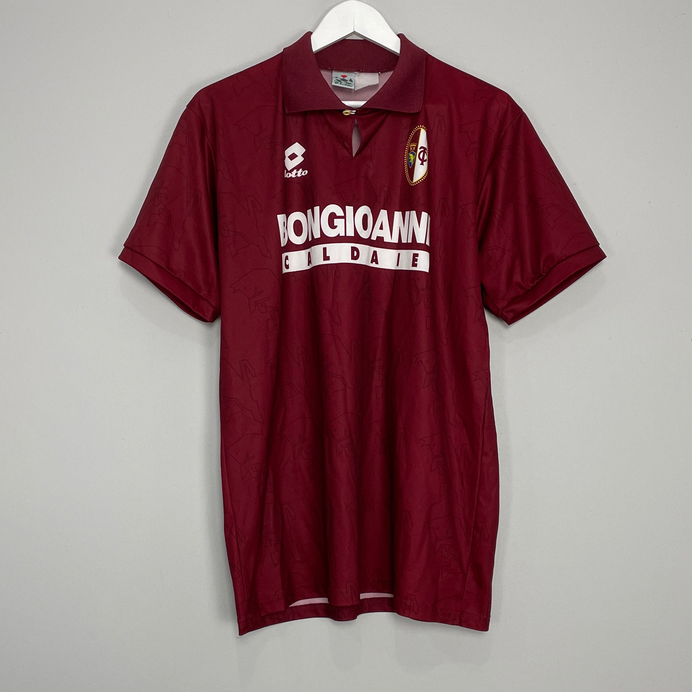 Shop 1994/95 TORINO HOME SHIRT (L) LOTTO, classic football shirts, vintage football shirts & retro soccer jerseys at Cult Kits