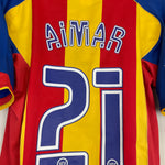 Shop 2004/05 VALENCIA AIMAR #21 THIRD SHIRT (M) NIKE, classic football shirts, vintage football shirts & retro soccer jerseys at Cult Kits