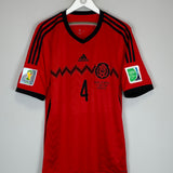 2014 MEXICO MARQUEZ #4 AWAY SHIRT (L) ADIDAS