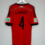 2014 MEXICO MARQUEZ #4 AWAY SHIRT (L) ADIDAS