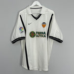Shop 2000/01 VALENCIA HOME SHIRT (L) NIKE, classic football shirts, vintage football shirts & retro soccer jerseys at Cult Kits