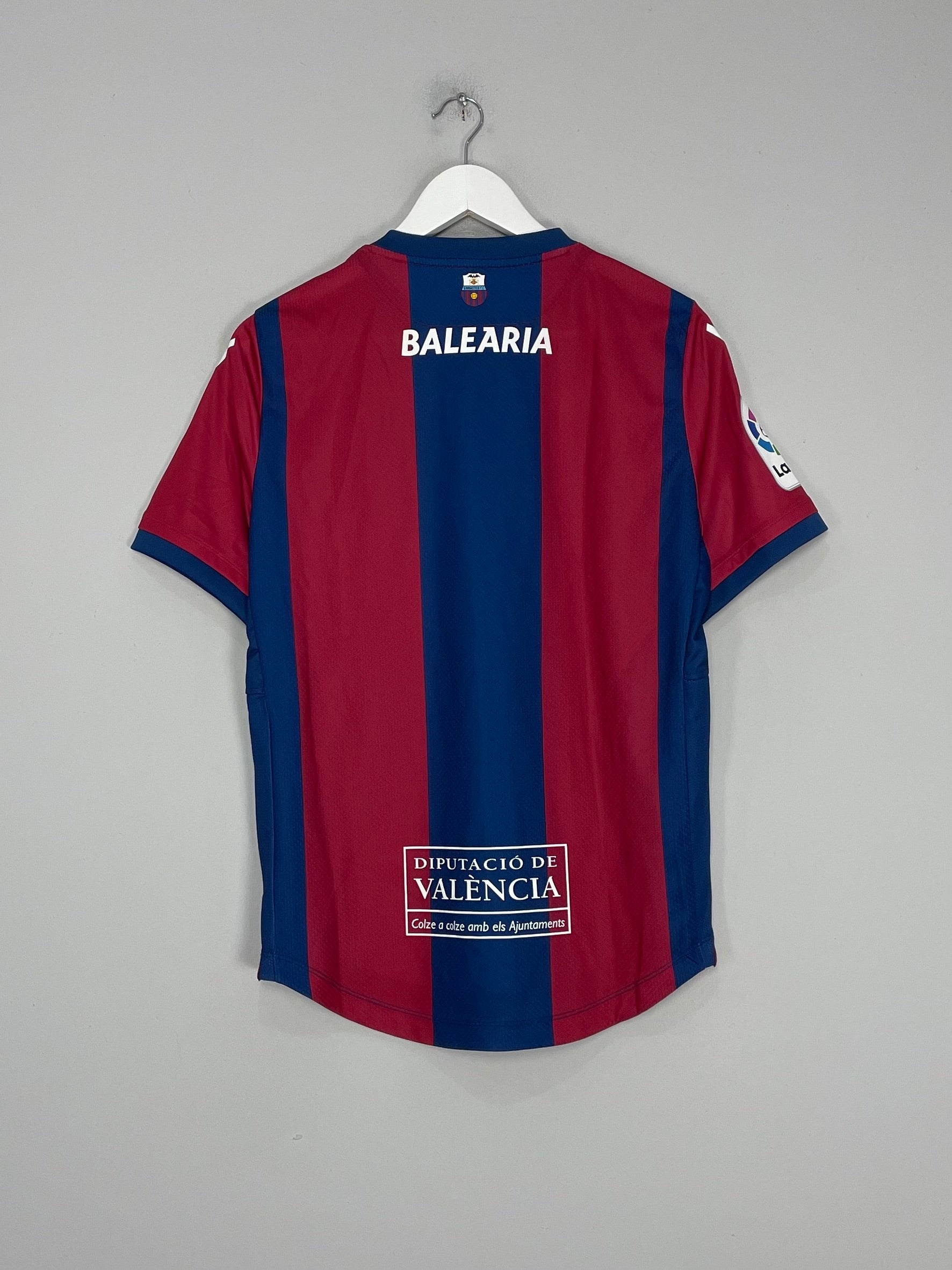 Shop 2017/18 LEVANTE *BNWT* HOME SHIRT (S) MACRON, classic football shirts, vintage football shirts & retro soccer jerseys at Cult Kits