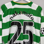 Shop 2008/10 CELTIC NAKAMURA #25 L/S C/L HOME SHIRT (XL) NIKE, classic football shirts, vintage football shirts & retro soccer jerseys at Cult Kits