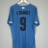 2014/15 URUGUAY SUAREZ #9 HOME SHIRT (XL) PUMA