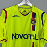 Shop 2008/09 LYON JUNINHO #8 THIRD SHIRT (L) UMBRO, classic football shirts, vintage football shirts & retro soccer jerseys at Cult Kits