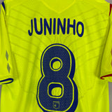 Shop 2008/09 LYON JUNINHO #8 THIRD SHIRT (L) UMBRO, classic football shirts, vintage football shirts & retro soccer jerseys at Cult Kits